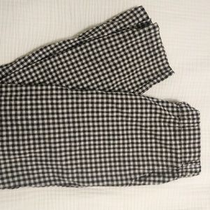 Gingham trousers